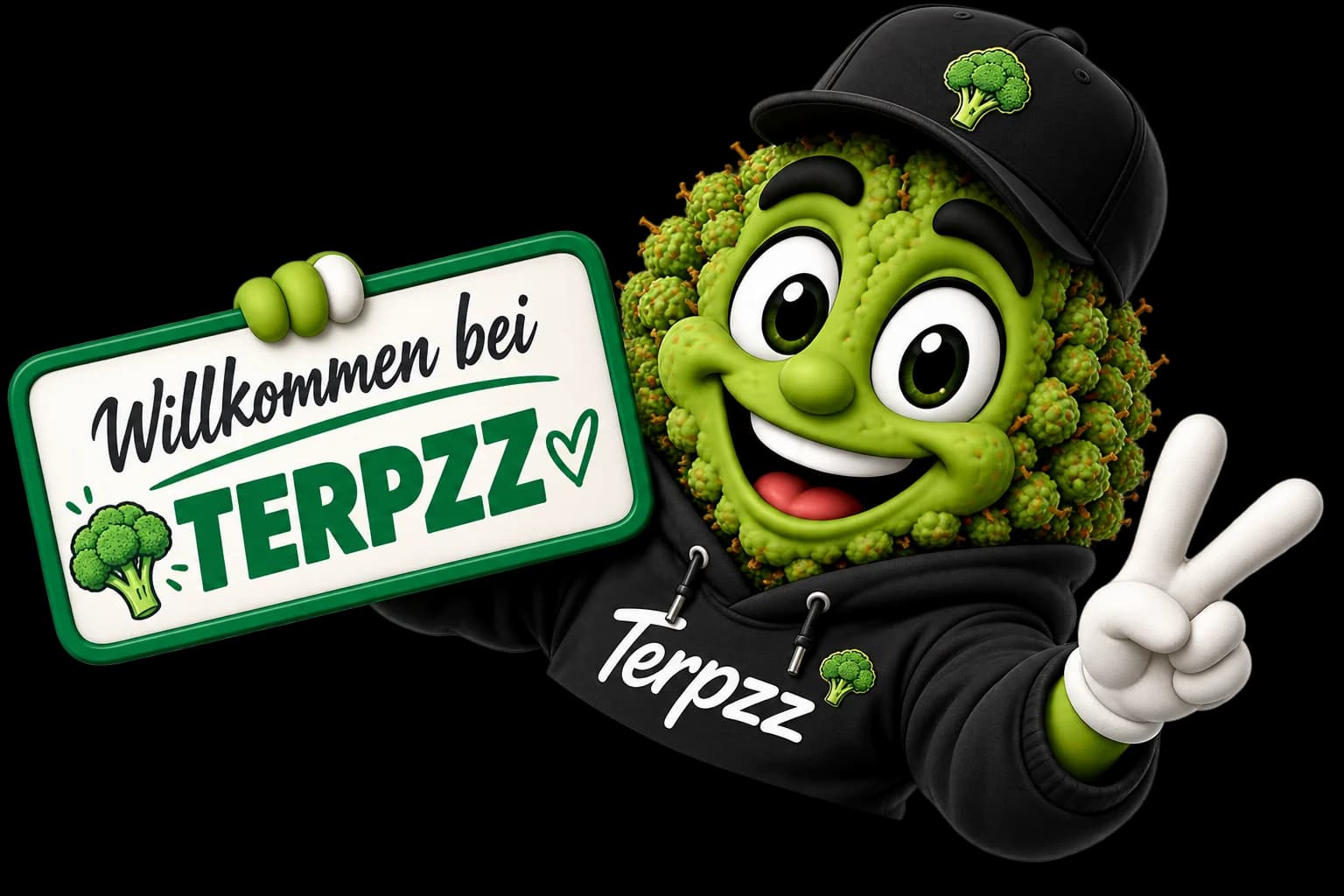 Terpzzi begrüßt Besucher bei TERPZZ